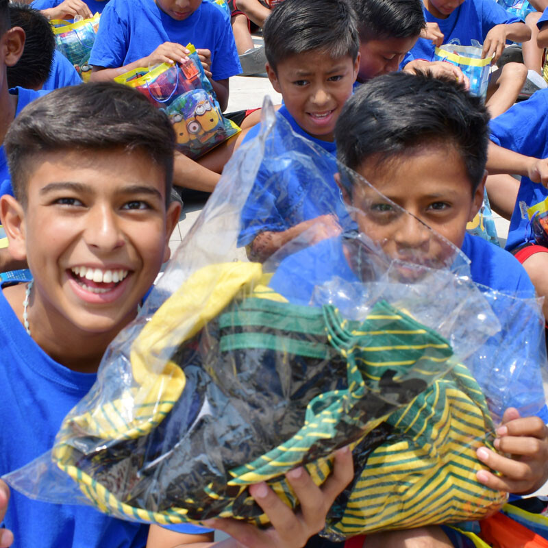 Fête de Pâques dans notre Village pour Garçons au Honduras