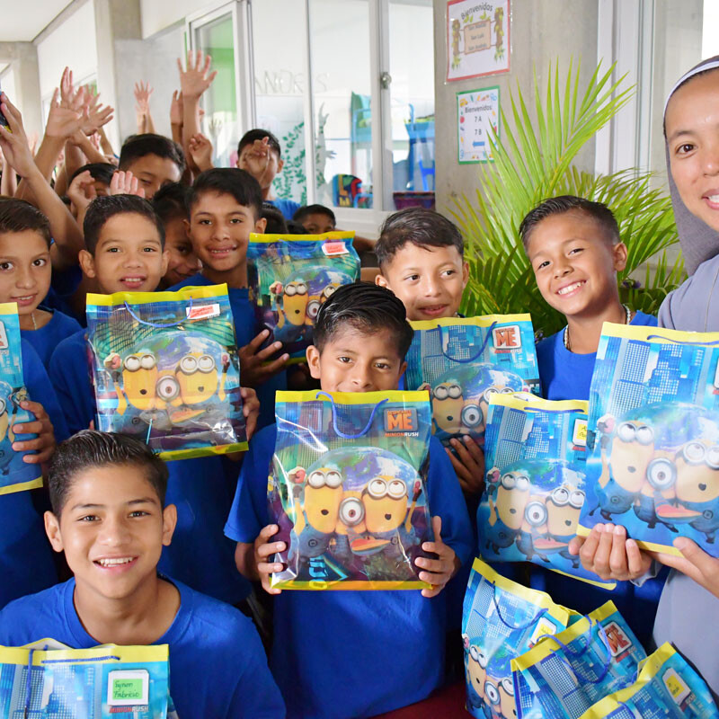 Fête de Pâques dans notre Village pour Garçons au Honduras